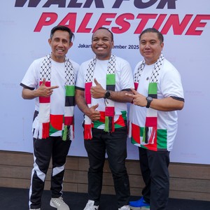 Race photo from WALK FOR PALESTINE