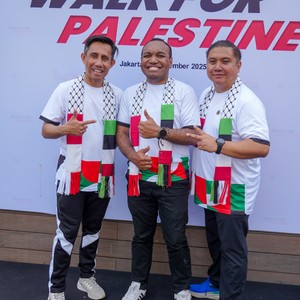 Race photo from WALK FOR PALESTINE