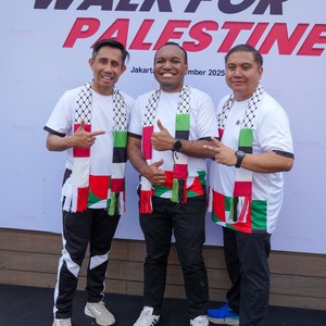 Race photo from WALK FOR PALESTINE