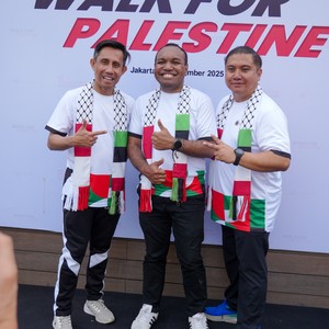 Race photo from WALK FOR PALESTINE