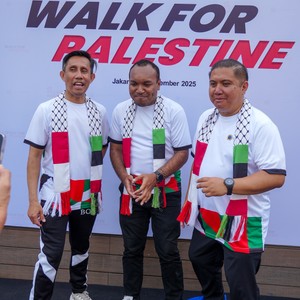 Race photo from WALK FOR PALESTINE
