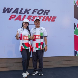 Race photo from WALK FOR PALESTINE