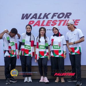 Race photo from WALK FOR PALESTINE