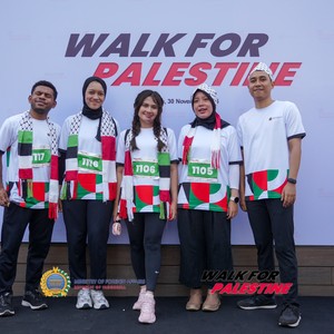 Race photo from WALK FOR PALESTINE