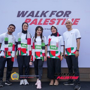 Race photo from WALK FOR PALESTINE