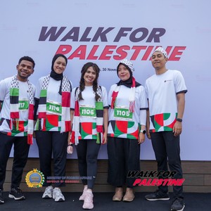 Race photo from WALK FOR PALESTINE