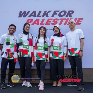 Race photo from WALK FOR PALESTINE