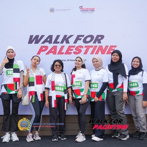 Race photo from WALK FOR PALESTINE