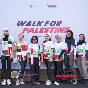 Race photo from WALK FOR PALESTINE