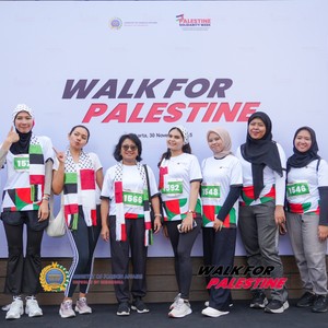 Race photo from WALK FOR PALESTINE