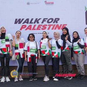 Race photo from WALK FOR PALESTINE
