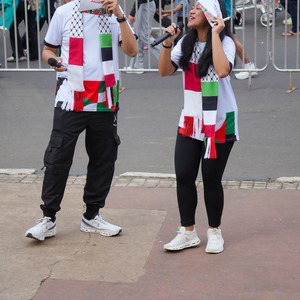 Race photo from WALK FOR PALESTINE