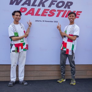 Race photo from WALK FOR PALESTINE