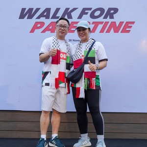 Race photo from WALK FOR PALESTINE