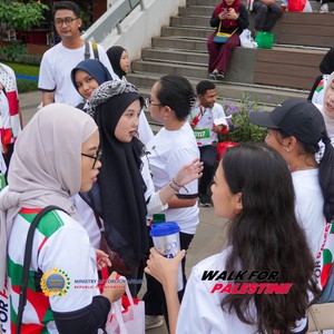 Race photo from WALK FOR PALESTINE