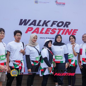 Race photo from WALK FOR PALESTINE
