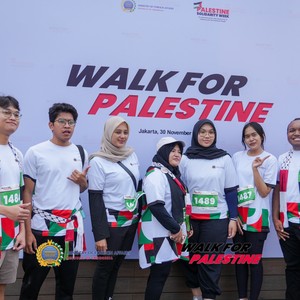 Race photo from WALK FOR PALESTINE