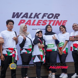 Race photo from WALK FOR PALESTINE