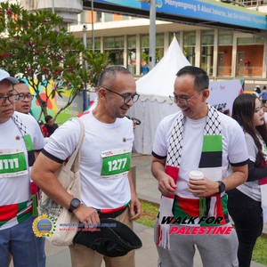 Race photo from WALK FOR PALESTINE
