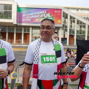 Race photo from WALK FOR PALESTINE