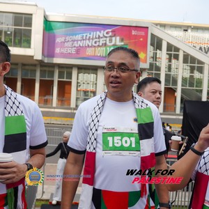 Race photo from WALK FOR PALESTINE