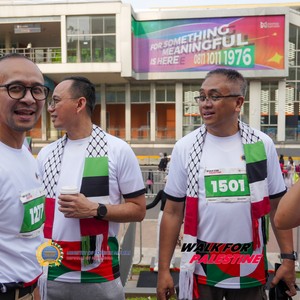 Race photo from WALK FOR PALESTINE