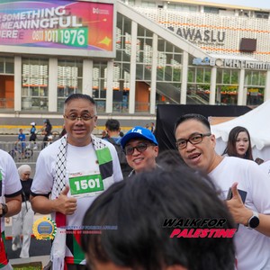 Race photo from WALK FOR PALESTINE