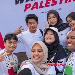 Race photo from WALK FOR PALESTINE