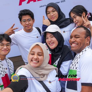 Race photo from WALK FOR PALESTINE
