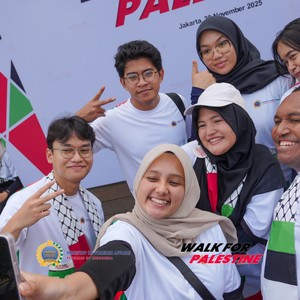 Race photo from WALK FOR PALESTINE