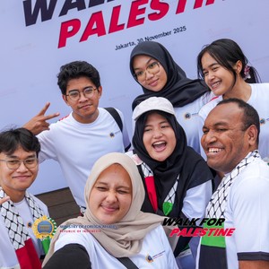 Race photo from WALK FOR PALESTINE