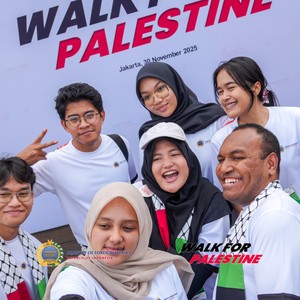 Race photo from WALK FOR PALESTINE