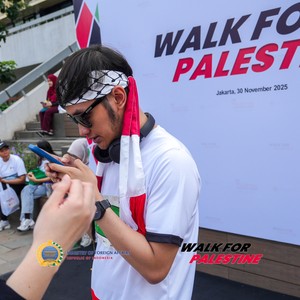 Race photo from WALK FOR PALESTINE
