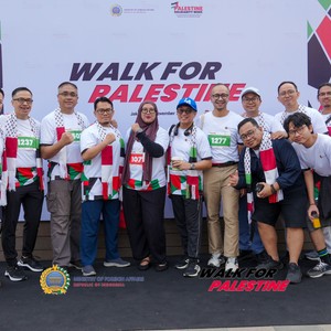 Race photo from WALK FOR PALESTINE