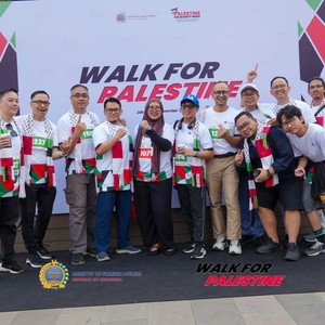 Race photo from WALK FOR PALESTINE