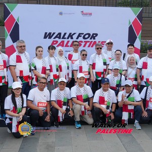 Race photo from WALK FOR PALESTINE