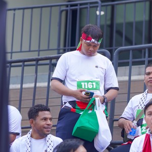 Race photo from WALK FOR PALESTINE