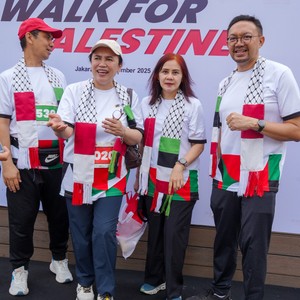 Race photo from WALK FOR PALESTINE