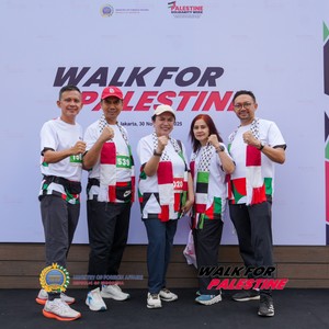 Race photo from WALK FOR PALESTINE