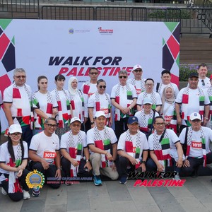 Race photo from WALK FOR PALESTINE