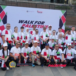 Race photo from WALK FOR PALESTINE