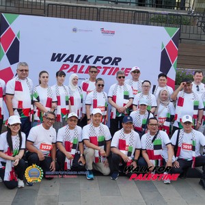 Race photo from WALK FOR PALESTINE