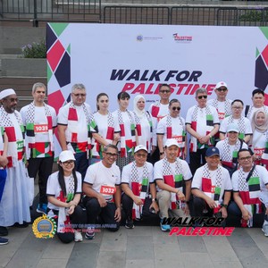 Race photo from WALK FOR PALESTINE