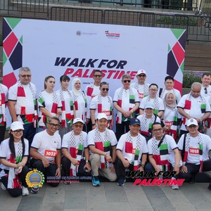 Race photo from WALK FOR PALESTINE