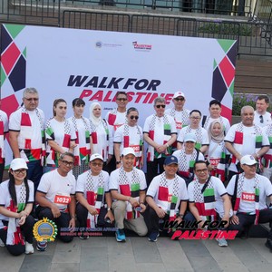 Race photo from WALK FOR PALESTINE