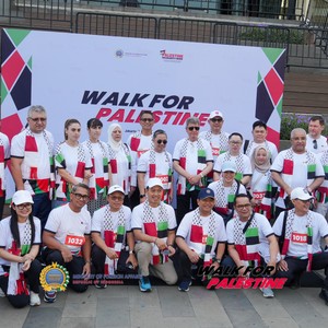 Race photo from WALK FOR PALESTINE