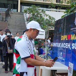 Race photo from WALK FOR PALESTINE