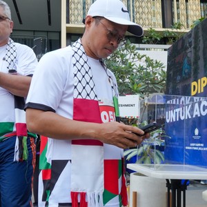 Race photo from WALK FOR PALESTINE