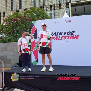 Race photo from WALK FOR PALESTINE