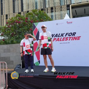 Race photo from WALK FOR PALESTINE